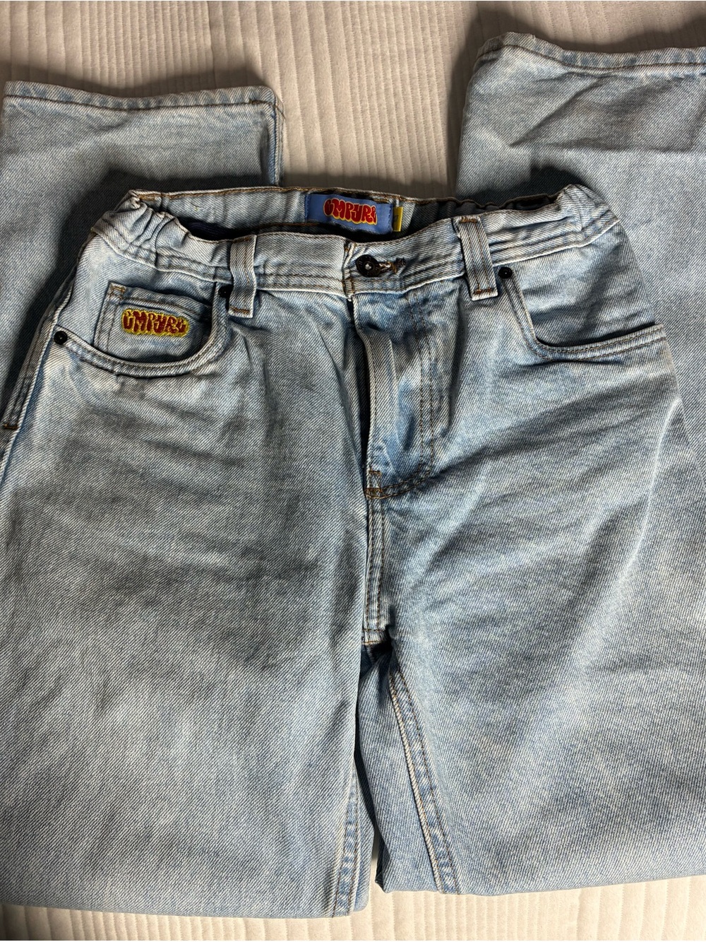 Empyre Light Blue Wide Leg Jeans - Women's Flare Style